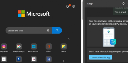 MicrosoftEdge的Drop功能可让您在计算机和手机之间共享文件