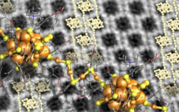 研究人员学习设计由纳米级金簇组成的晶体材料的生长
