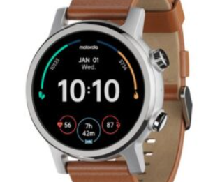 泄露的MotoWatch150与Moto360有相似之处