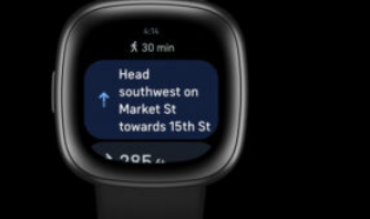 即将推出的Google地图更新集将为Fitbit智能手表带来新功能