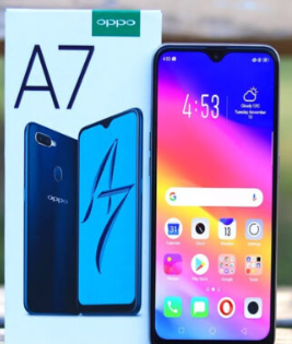 Oppo A7智能手机配备6.2英寸IPSLCD电容式触摸屏