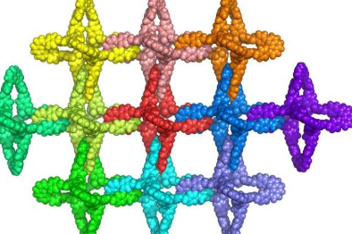 由互锁分子组成的新型链甲材料坚韧 灵活且易于制造