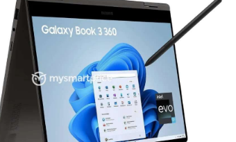 三星GalaxyBook3360 Book3Pro和Book3Pro360笔记本电脑表面的图片