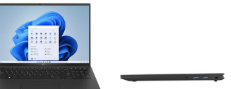 LG为这款17英寸笔记本电脑配备了新的IntelRaptorLake-P系列处理器