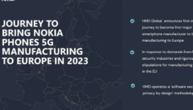 HMD将从2023年第三季度开始在欧洲生产诺基亚手机