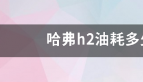 哈弗H2油耗是多少？ 哈弗h2油耗多少