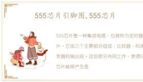 555芯片引脚图,555芯片