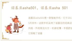 诺基亚asha501，诺基亚asha 501