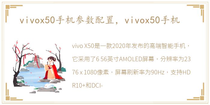 vivox50手机参数配置，vivox50手机