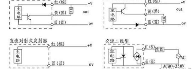 光电开关电路图及工作原理 对射光电开关/光电开关/点动控制接触器