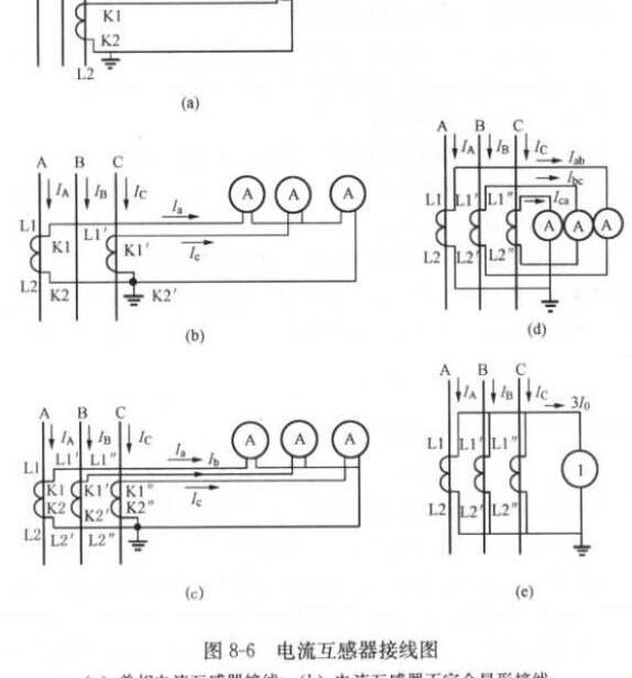 电流互感器接线方式有哪些，电流互感器的几种接线方式