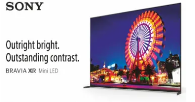 索尼Bravia XR 4K X95L迷你LED电视推出