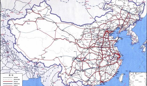 2017中国铁路地图高清版大图软件介绍，2017中国铁路地图高清版大图