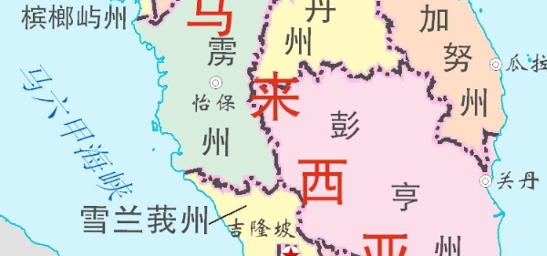 马来西亚高清地图软件介绍，马来西亚高清地图