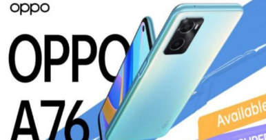 Oppo A76配备6.56英寸IPS LCD显示屏频率为90Hz