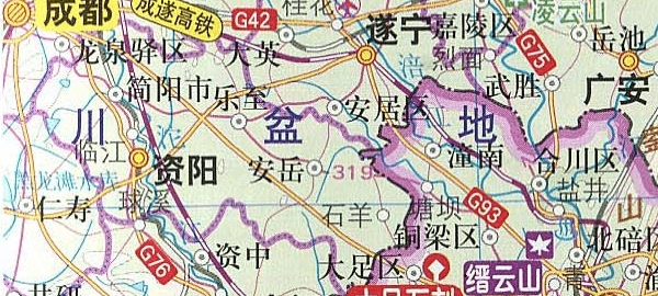 四川地形地图全图高清版软件介绍，四川地形地图全图高清版