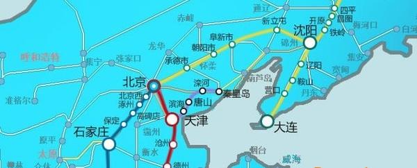 中国高速铁路路线图全图软件介绍，中国高速铁路路线图全图