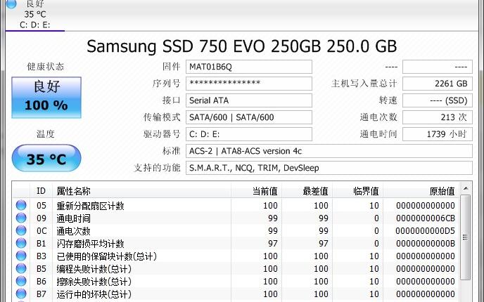 硬盘信息检测工具(CrystalDiskInfo)软件介绍，硬盘信息检测工具(CrystalDiskInfo)