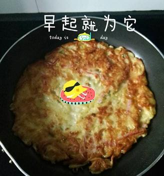 土豆鸡蛋饼的做法步骤，土豆鸡蛋饼的家常做法