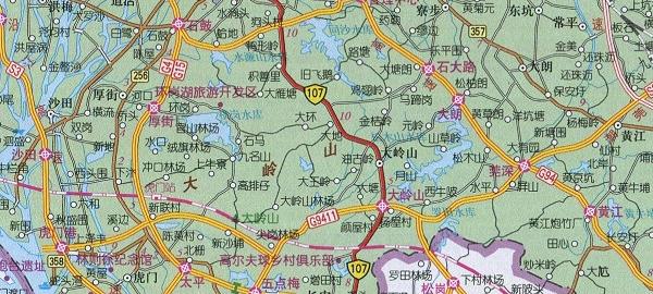 广东省东莞市地图全图软件介绍，广东省东莞市地图全图