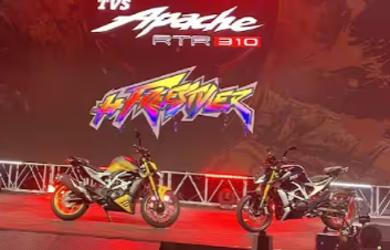 TVS Apache RTR 310自行车推出查看价格规格供货情况