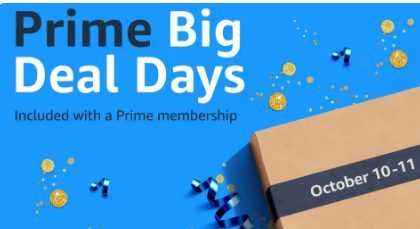 亚马逊将于10月10日至11日举行Prime Big Deal Days促销活动