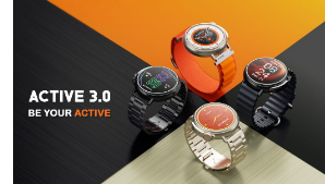 华为Active 3.0 1.39英寸显示屏金属机身蓝牙通话推出