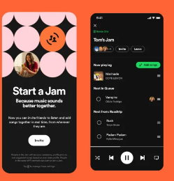 Spotify的新Jam功能可让朋友在派对播放列表上进行协作