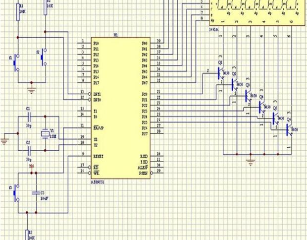 电子时钟工作原理，电子时钟电路图汇总