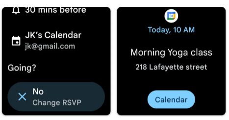 谷歌日历终于登陆WearOS