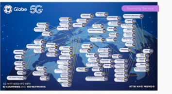 Globe通过与全球156个合作伙伴的5G漫游合作奠定全球领导地位