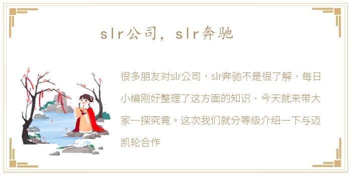 slr公司，slr奔驰