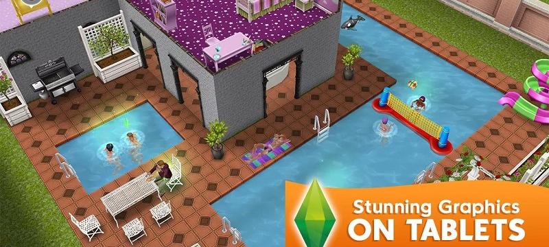 模拟人生畅玩版最新版本(The Sims FreePlay)游戏介绍，模拟人生畅玩版最新版本(The Sims FreePlay)