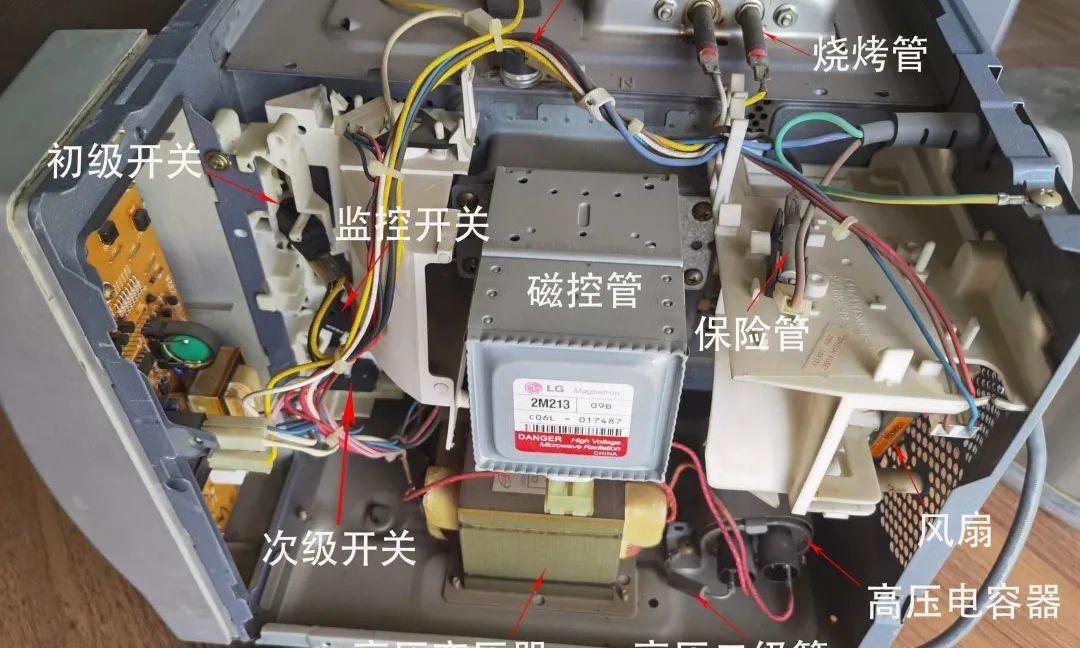 微波炉结构与电路解析的关系，微波炉结构与电路解析