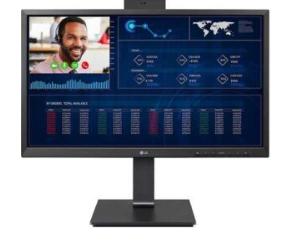 LG 24CQ651W一体化瘦客户端显示器配备Pentium N6005处理器