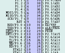 AT89S51引脚图，AT89S51单片机引脚说明及管脚定义