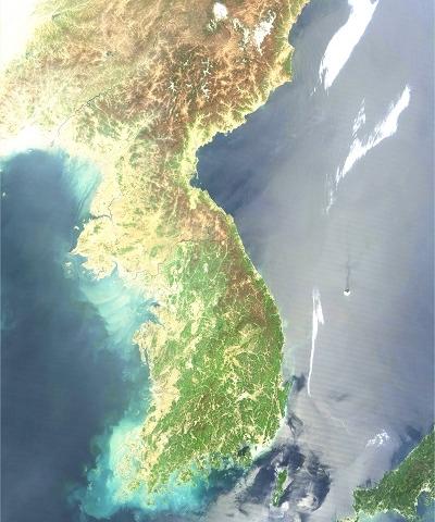 朝鲜半岛卫星地图软件介绍，朝鲜半岛卫星地图