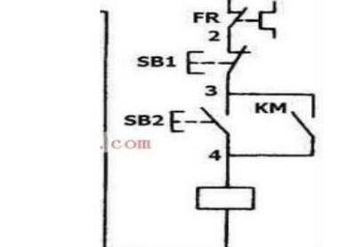 自锁电路原理图讲解，自锁电路原理