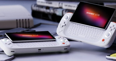 Ayaneo Slide游戏手持机配备滑动6英寸显示屏物理键盘推出
