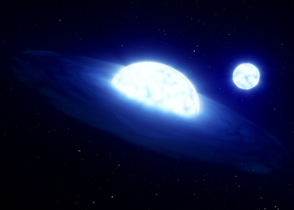天文学家称罕见的Be型恒星实际上是三恒星系统