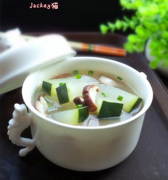 鲜香菇冬瓜汤的做法步骤，鲜香菇冬瓜汤的家常做法