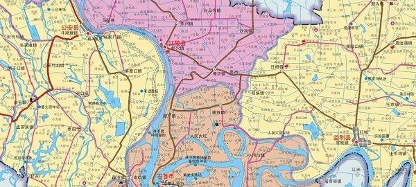 湖北荆州地图全图软件介绍，湖北荆州地图全图