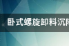 卧式螺旋卸料沉降离心机工作原理 离心机工作原理