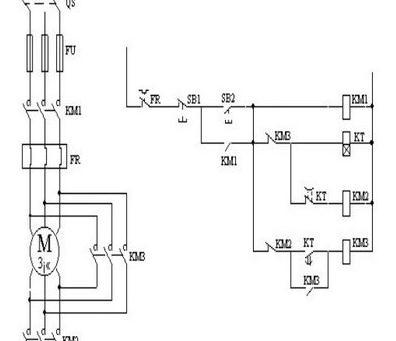 三相电机正反转电路图，电机正反转电路图