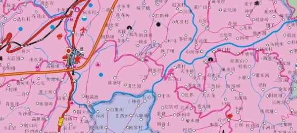 恩施市地图全图高清版软件介绍，恩施市地图全图高清版