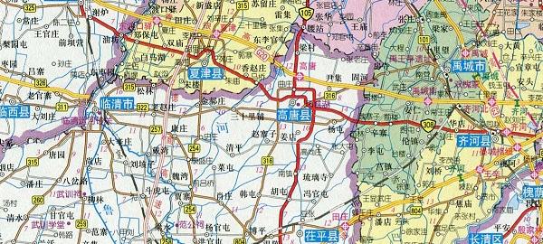 山东德州地图全图软件介绍，山东德州地图全图