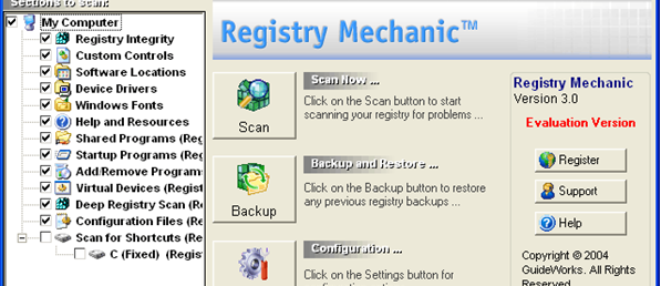 registry mechanic(注册表修复工具)软件介绍，registry mechanic(注册表修复工具)