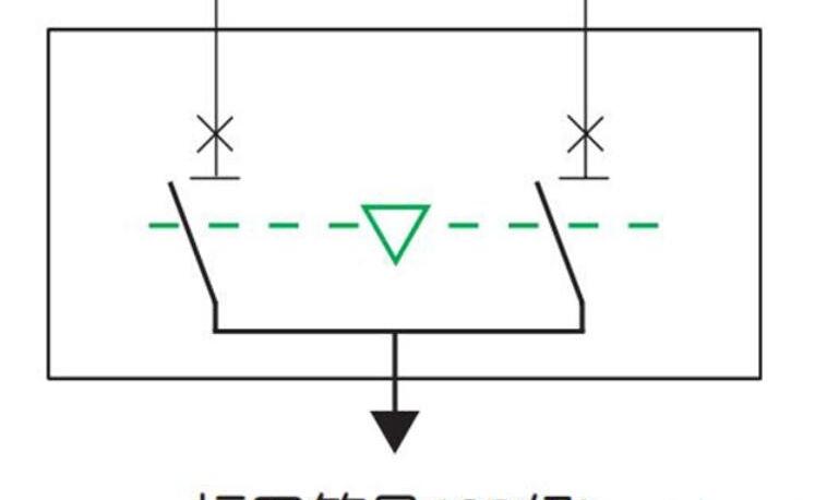 双电源开关工作原理，双电源开关接线实物图