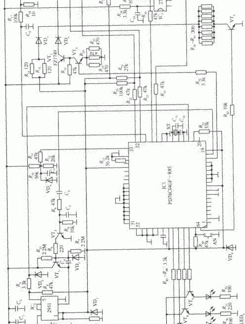 诺基亚手机充电器电路图解，诺基亚手机充电器电路图