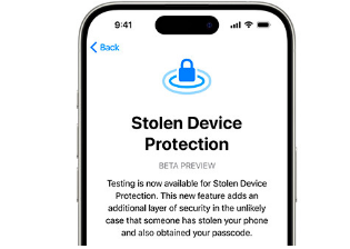 iOS 17.3 beta为iPhone带来被盗设备保护